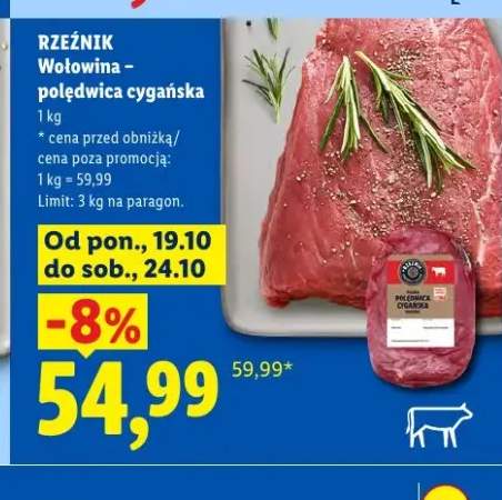 Wołowina polędwica cygańska Rzeźnik