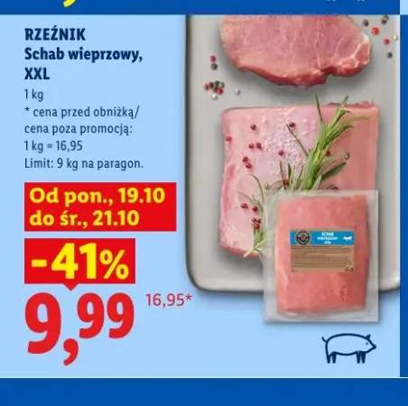 Schab wieprzowy XXL Rzeźnik