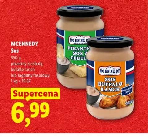 Sos pikantny z cebulą Mcennedy +2 warianty