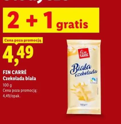 Czekolada biała Fin Carré