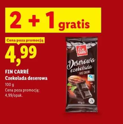 Czekolada deserowa Fin Carré