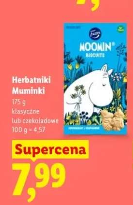 Herbatniki Muminki klasyczne Fazer +1 wariant