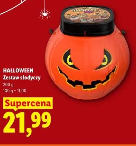 Zestaw słodyczy Halloween