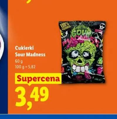 Cukierki Sour Madness