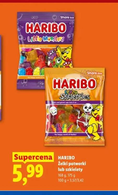 Żelki potworki Haribo Little Monsters +1 wariant