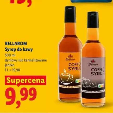 Syrop do kawy dyniowy Bellarom +1 wariant