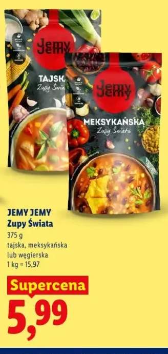 Zupa Jemy Jemy Zupy Świata tajska +2 warianty