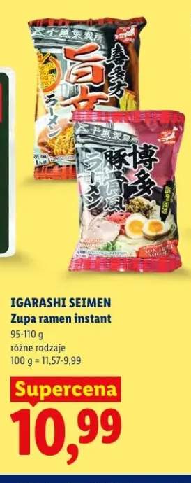 Zupa ramen instant Igarashi Seimen