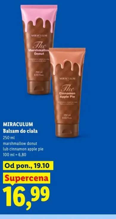 Balsam do ciała marshmallow donut Miraculum +1 wariant