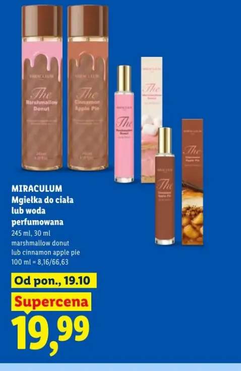 Woda perfumowana Miraculum Marshmallow Donut +3 warianty