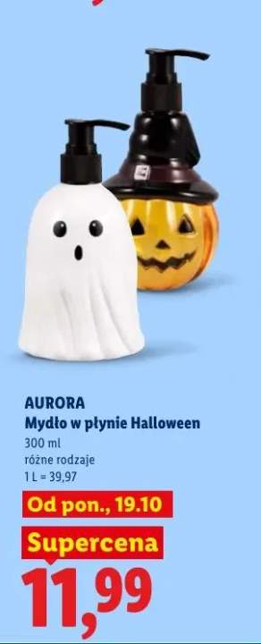 Mydło w płynie Halloween Aurora