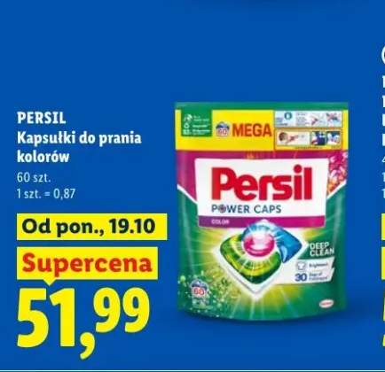 Kapsułki do prania kolorów Persil Power Caps