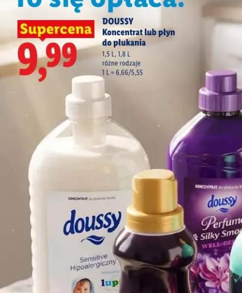 Koncentrat do płukania Doussy +1 wariant