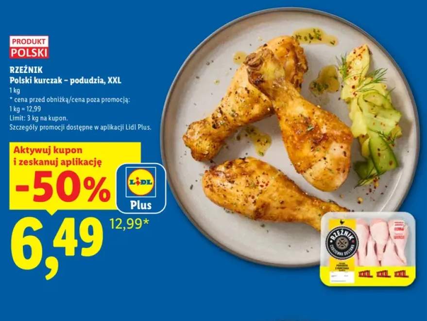 Polski kurczak podudzia XXL Rzeźnik