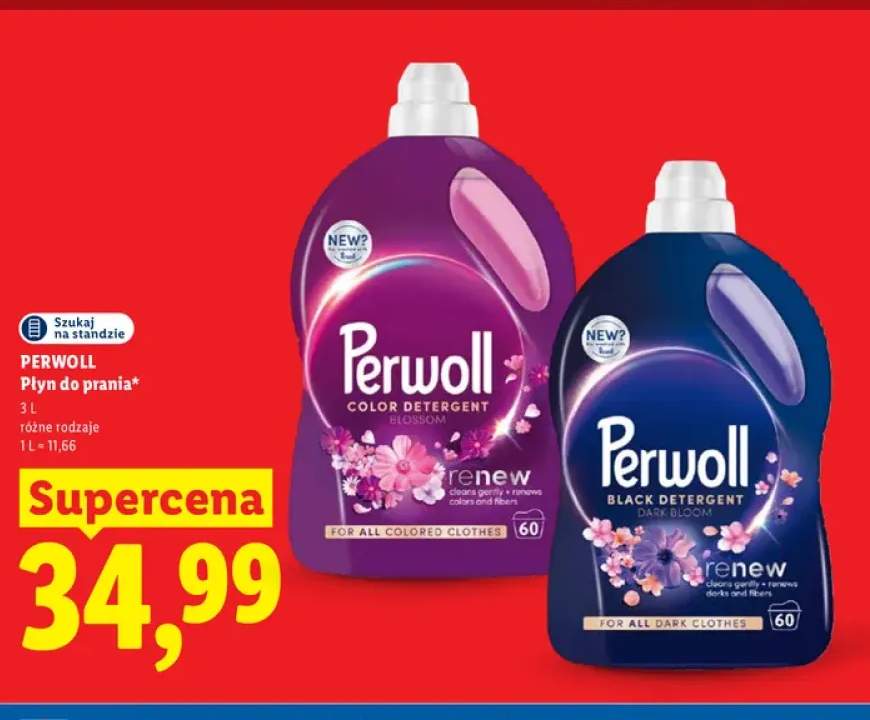 Płyn do prania Perwoll Color Detergent Blossom +1 wariant