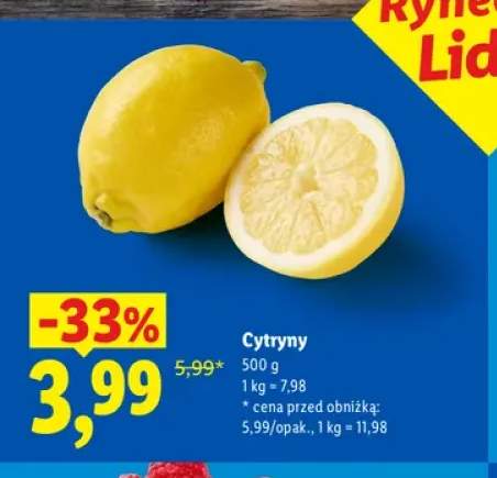 Cytryny Ryneczek Lidla