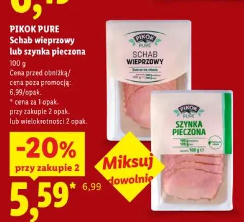 Schab wieprzowy Pikok Pure +1 wariant