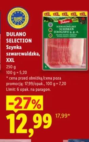 Szynka szwarcwaldzka XXL Dulano Selection