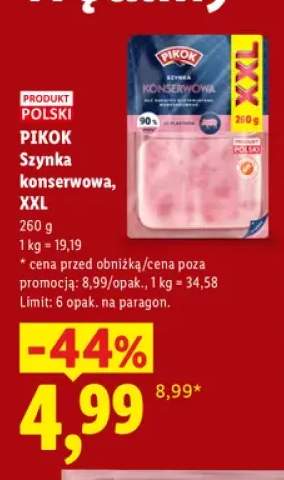 Szynka konserwowa XXL Pikok