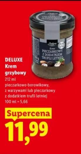 Krem grzybowy pieczarkowo-borowikowy Deluxe +2 warianty