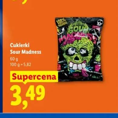 Cukierki Sour Madness