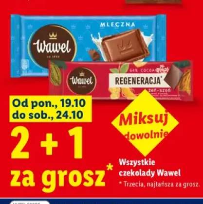 Czekolady Wawel +2 warianty