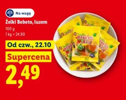 Żelki Bebeto luzem