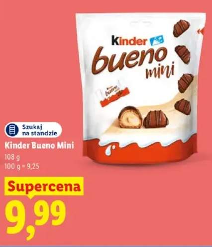 Wafle Kinder Bueno Mini