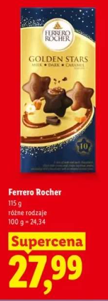 Praliny Golden Stars Ferrero Rocher