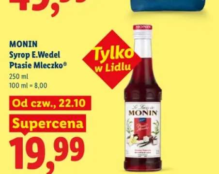 Syrop E.Wedel Ptasie Mleczko Monin