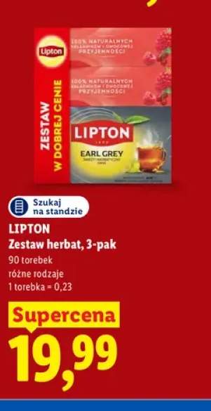 Zestaw herbat Lipton 3-pak