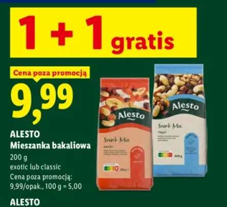 Mieszanka bakaliowa exotic Alesto +1 wariant