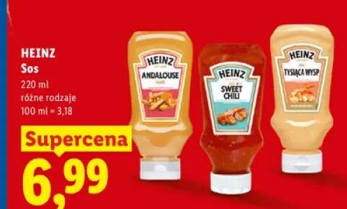 Sos Andalouse Heinz +2 warianty