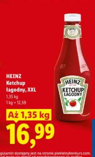 Ketchup łagodny XXL Heinz