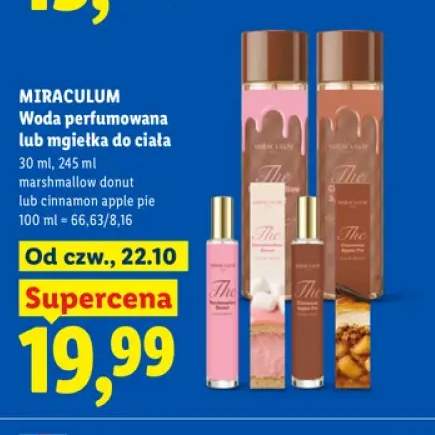 Woda perfumowana marshmallow donut Miraculum +3 warianty