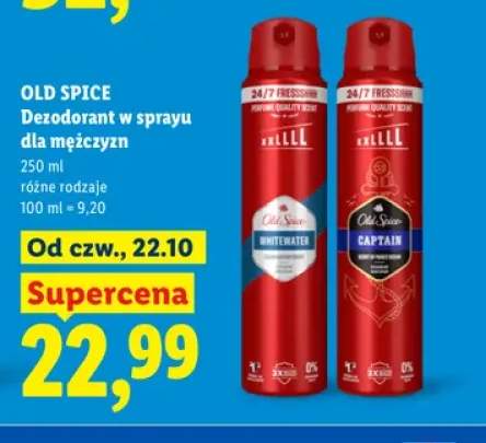 Dezodorant w sprayu dla mężczyzn Old Spice Whitewater +1 wariant