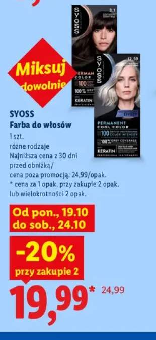 Farba do włosów Syoss