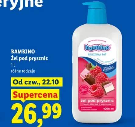 Żel pod prysznic Bambino