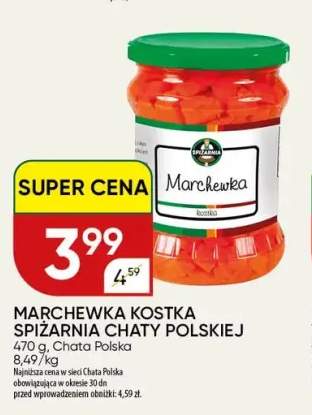 marchewka z groszkiem konserwowa