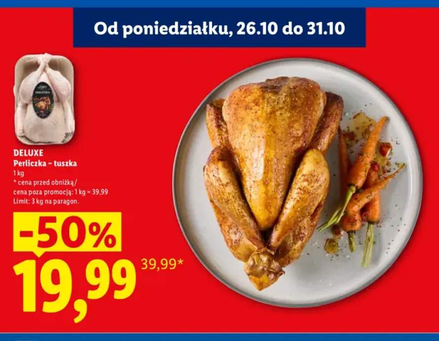 Perliczka - tuszka Deluxe