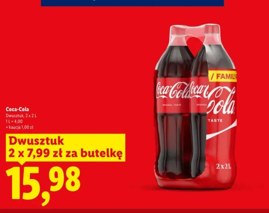 Napój gazowany Coca-Cola 2-pak
