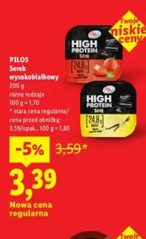 Serek wysokobiałkowy Pilos