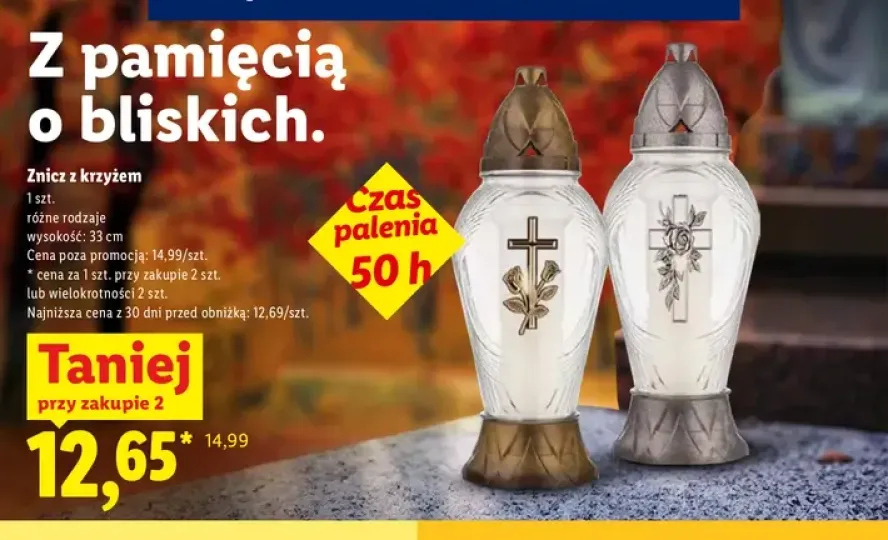 Znicz z krzyżem