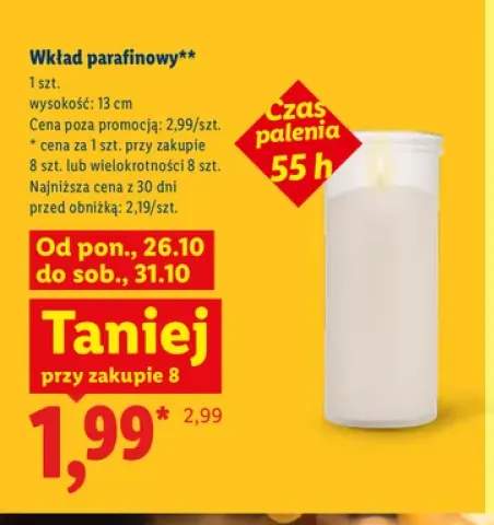 Wkład parafinowy