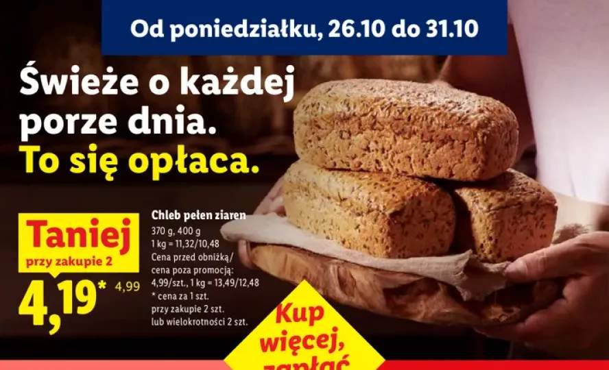 Chleb pełen ziaren