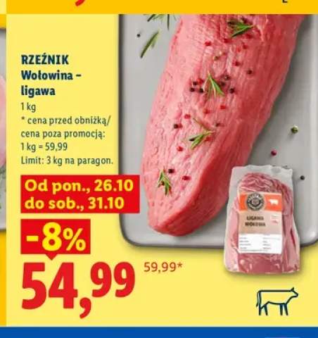 Wołowina ligawa Rzeźnik