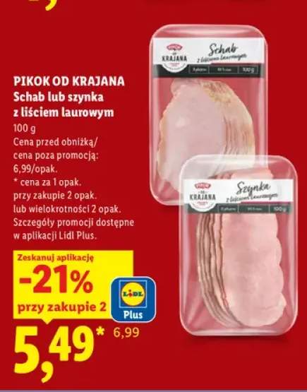 Schab z liściem laurowym Pikok od Krajana +1 wariant