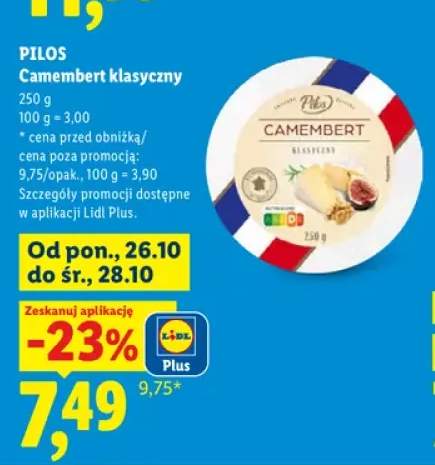 Ser camembert klasyczny Pilos