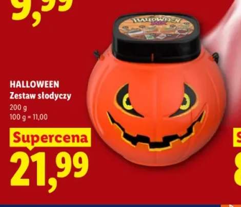 Zestaw słodyczy Halloween