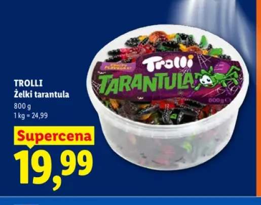 Żelki tarantula Trolli
